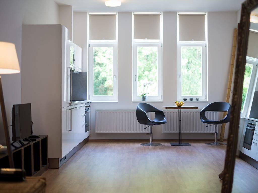 Thai World Apartment Spilberk II Brno Bagian luar foto